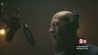 Russell Nicolet Spittin' in the Booth | Nicolet Law 2023 Big Game Ad