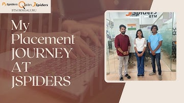 "Nindhi Rangari Secures Trainee Software Engineer Role with 4.5 LPA | JSpiders BTM |