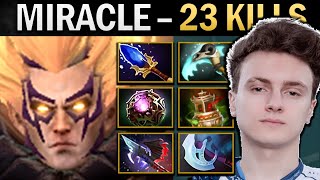 Invoker Gameplay Miracle with 23 Kills and Shivas - Dota Ringmaster