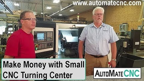 How to Make Money Machining Parts on a CNC Turning Center - An AutoMateCNC STL6 User Experience