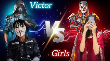 PUBG ALL Wapas (VICTOR VS GIRLS) Room Challenges 1v1 TDM🔥 #@VICTOR-NOOB-kt8cr #trinding #video🥶