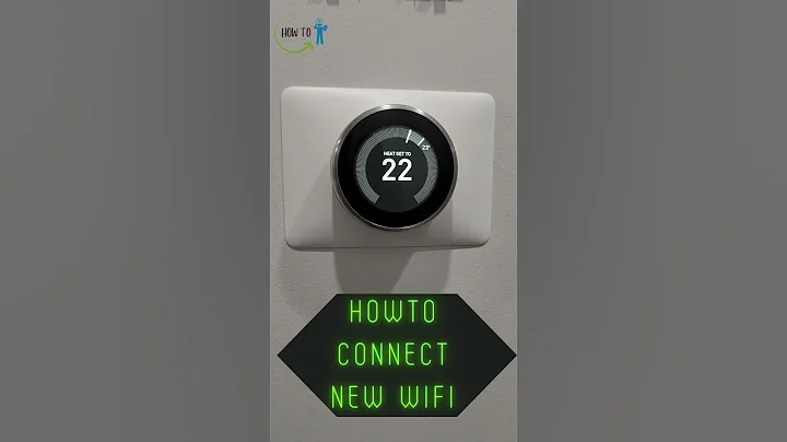 How to connect new Wifi on Google Nest #shorts