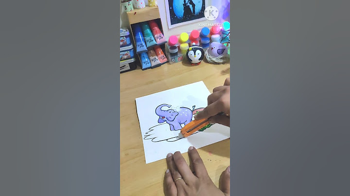 Cute elephant #art #subscribepallavidrawingacademy  #easy #easydrawing #disney