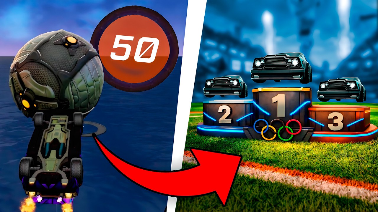 Hice las OLIMPIADAS de Rocket League con un PRO…