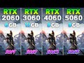 RTX 2060 Vs RTX 3060 Vs RTX 4060 Vs RTX 5060 Test In 10 Games mp3