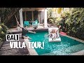 $15 a Night INSANE BALI LUXURY VILLA TOUR! (Feat. Flying the Nest, Kinging It and The Way Away!)