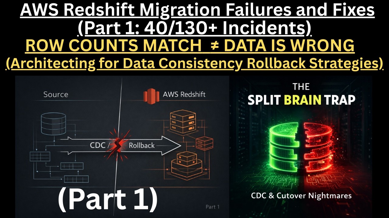 AWS Redshift Migration Failures (Part 1 of 2): Data Consistency ...