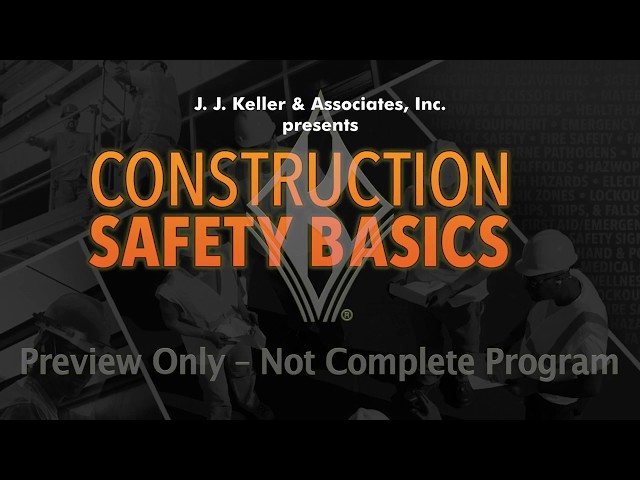Construction Safety Basics Training