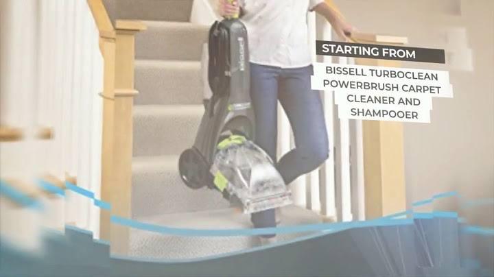 Bissell turboclean powerbrush pet upright carpet cleaner machine