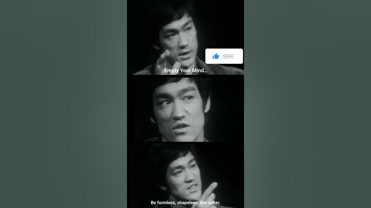 Empty Your Mind #discover #motivation #empty #mind #brucelee
