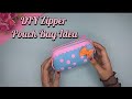 DIY Zipper Pouch Bag | Cara membuat Pouch beg