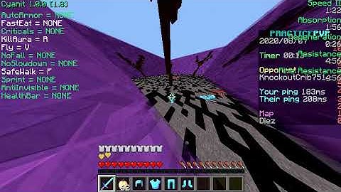 Hack Sigma vs Hack Cyanit // 1.8 minecraft