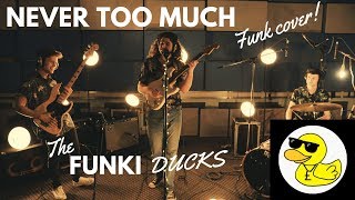 Video thumbnail of "Never Too Much - Luther Vandross - The Funki Ducks"