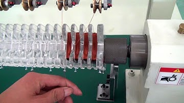 CNC Coil Winder - Automatic Layer Winding Machine