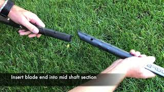 Set Up a Starboard 3-Piece Carbon SUP Paddle