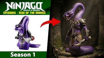 What if LEGO Ninjago: Rise of the Snakes Characters were REAL
