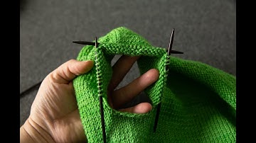 Beginning a top down sleeve DPNs