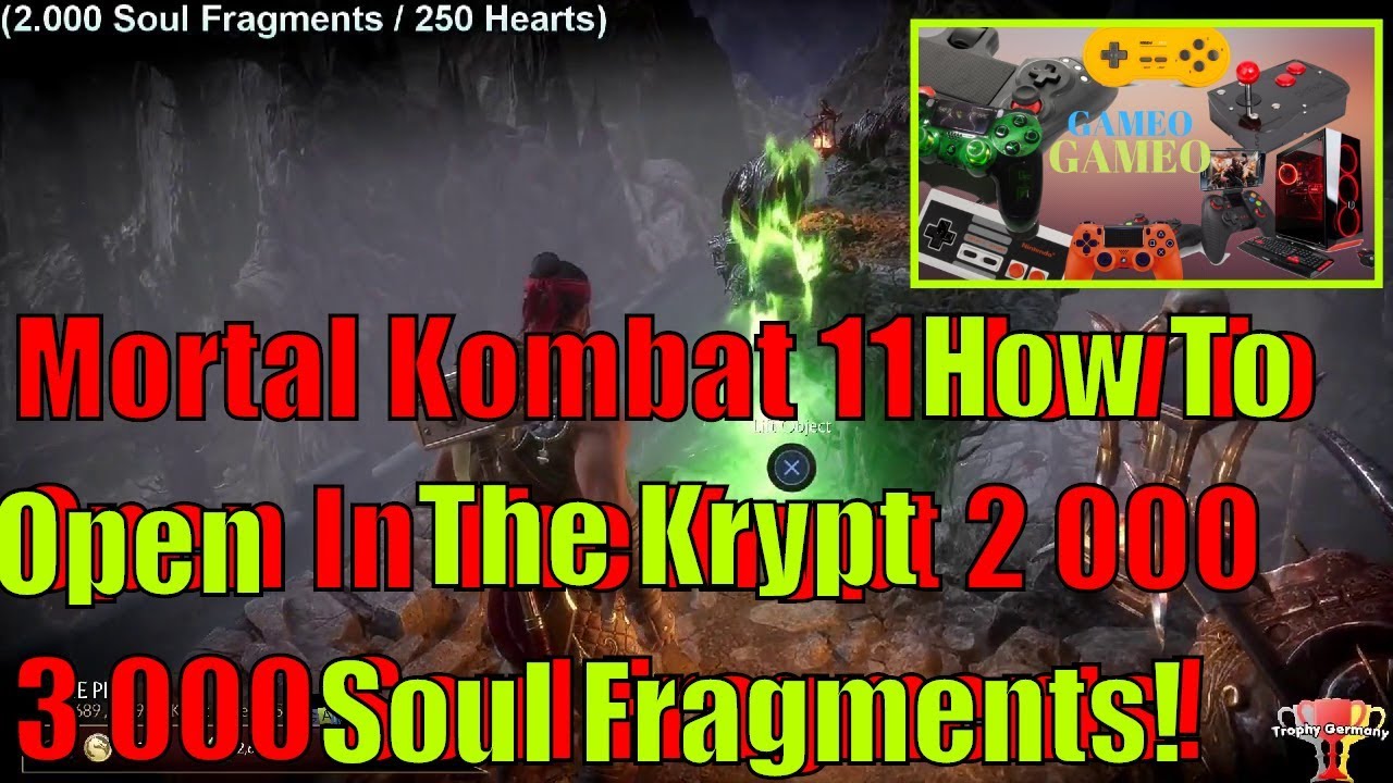 Mortal Kombat 11 How To Open In The Krypt 2 000 3 000 Soul Fragments