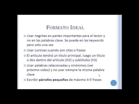 Video: Cómo Escribir Un Artículo único Con Cinco Mil Caracteres