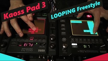 KP3 Kaossilator Pro + [Looping Live] "Jungle and fire" - Downtempo / Ambient