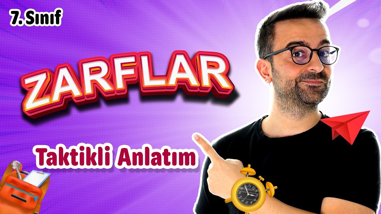 Zarflar 7. Sınıf | 0'dan 20'ye Türkçe | Taktikli Anlatım 🚀