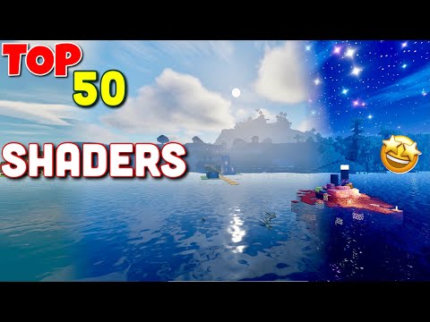 TOP 50 ULTRA REALISTIC SHADERS For Minecraft PE 1.18+ (Best Shaders of 2021)