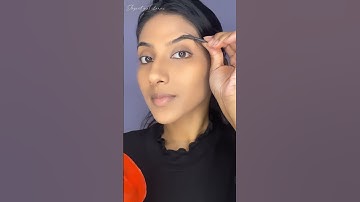 Pears Soap eyebrow tutorial ✨❤️ | Soap as a eyebrow gel #shorts #eyebrows #trending #makeuphacks