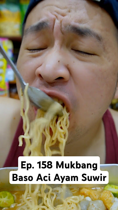 Ep. 158 Mukbang Shredded Chicken Meatballs 🔥 #asmr #mukbang #oldfoodstall #parody #chinesefoodstall