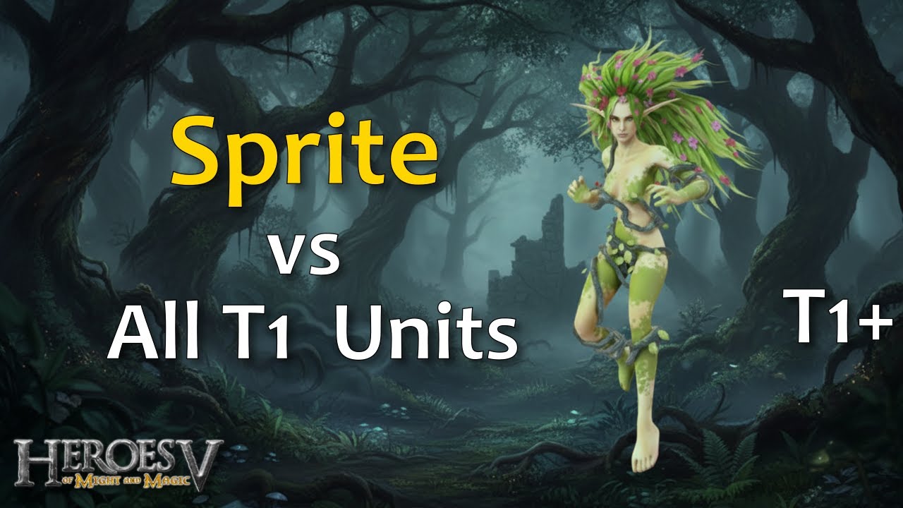 Sprite vs Tier 1 upgraded