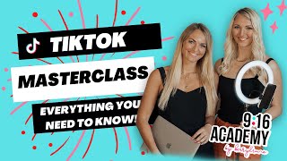TikTok Masterclass - everything you need to know to create viral content!