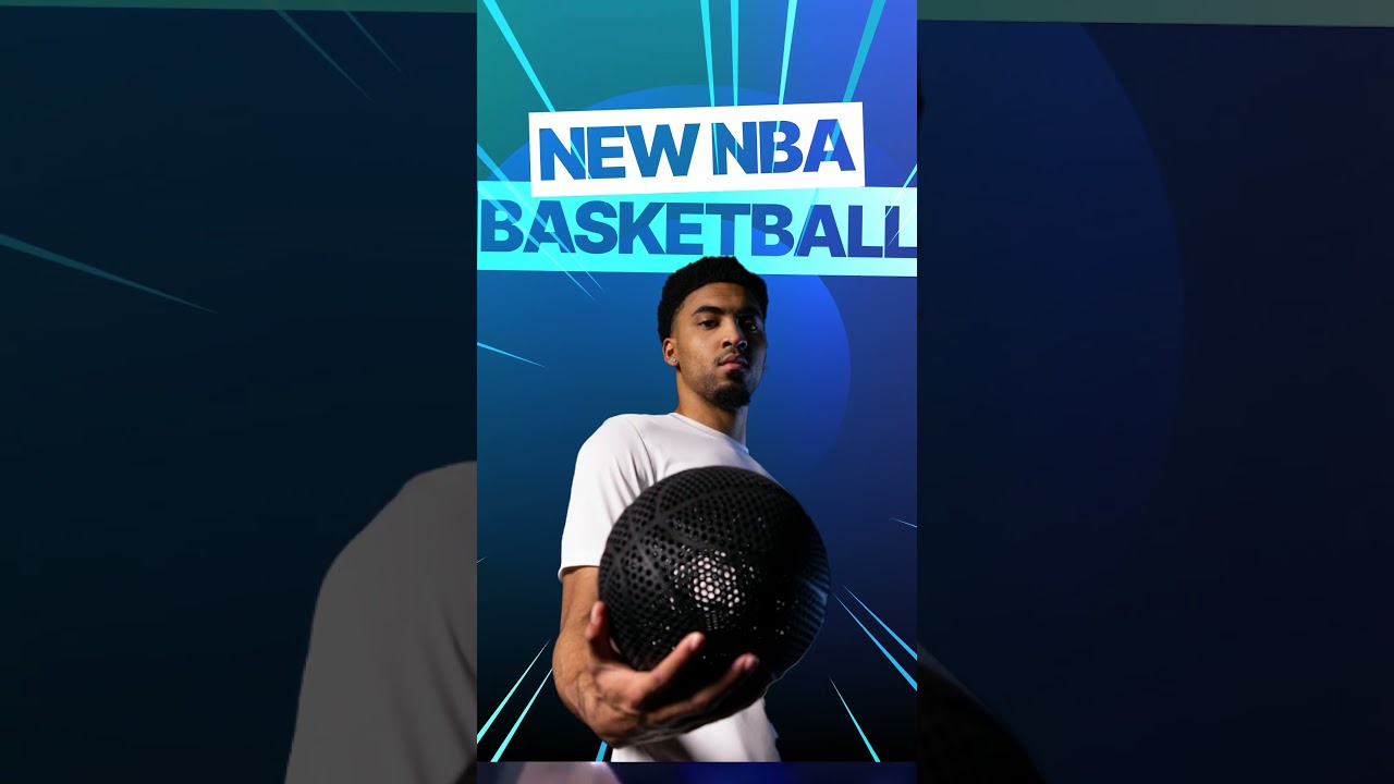 THE NEW NBA BASKETBALL! #musicmarketing #nbafinals #nba #basketball