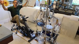 Retired Mechanical Engineer Puts Hundreds of Parts to Use in Kinetic Sculptures