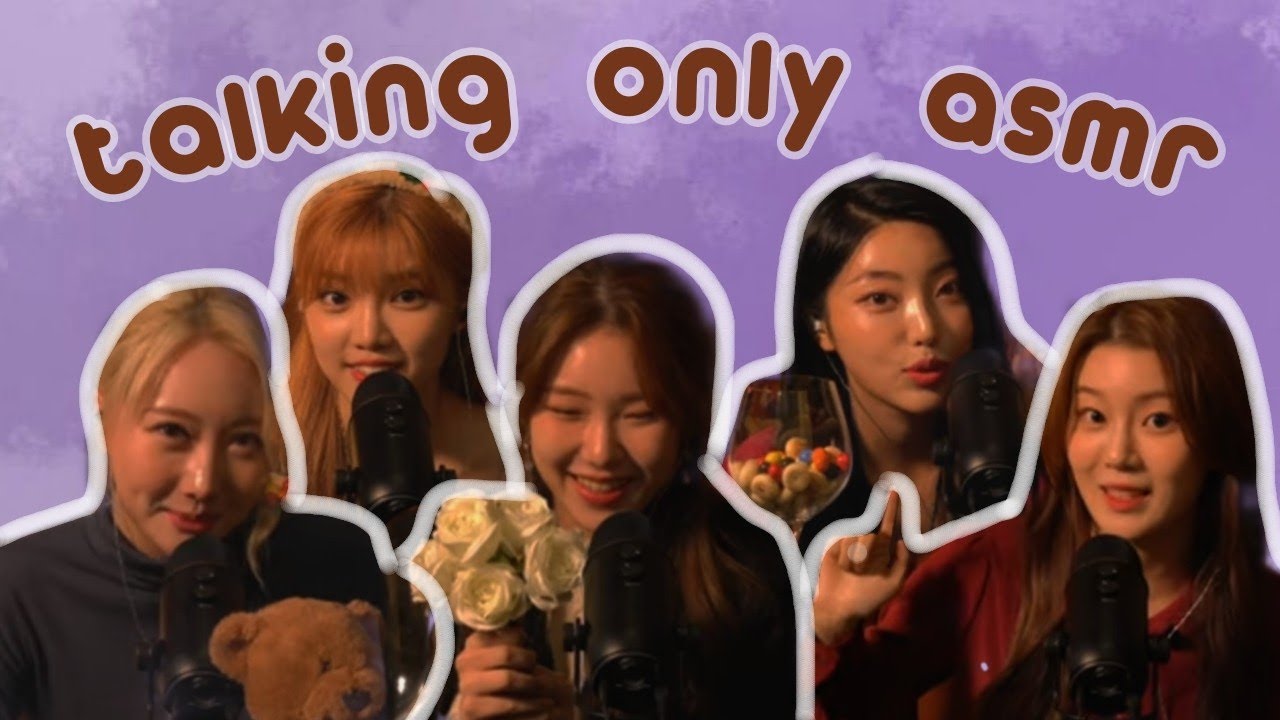 kpop idol asmr talking: purplebeck