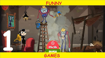 Hotel Transylvania Adventures - Run, Jump, Build! Gameplay Walkthrough Part 1 Android lvl1-5