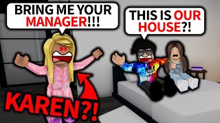 BULLYING KIDS AS A KAREN | Brookhaven RP Roblox Funny Moments