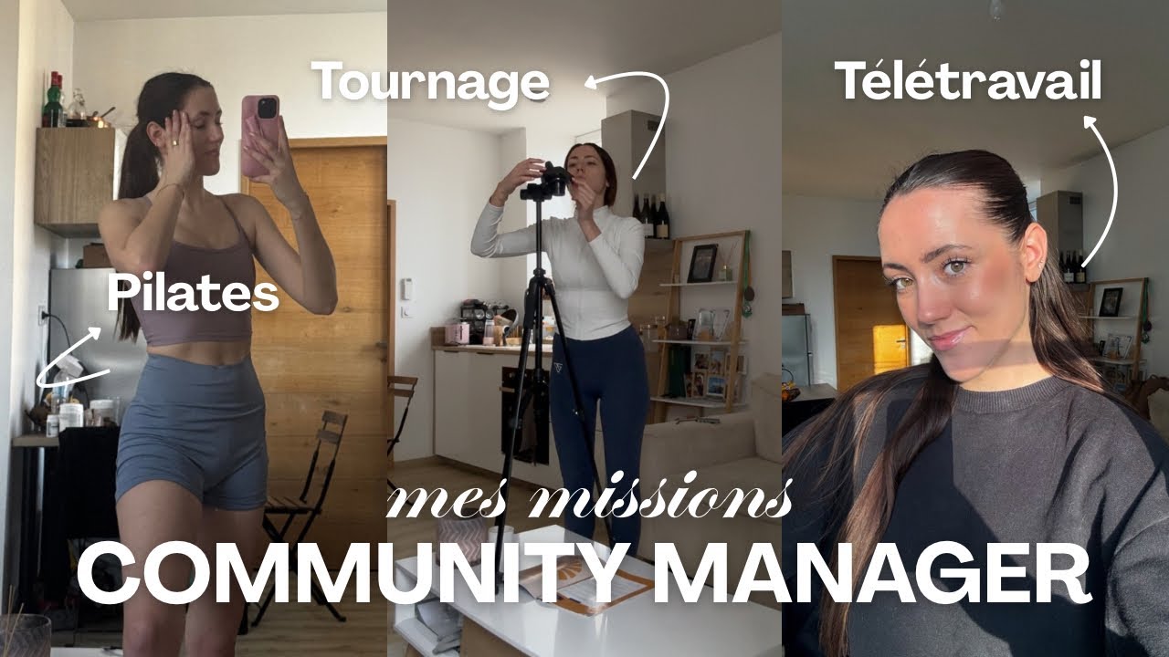 Mes missions de community manager en alternance - VLOG