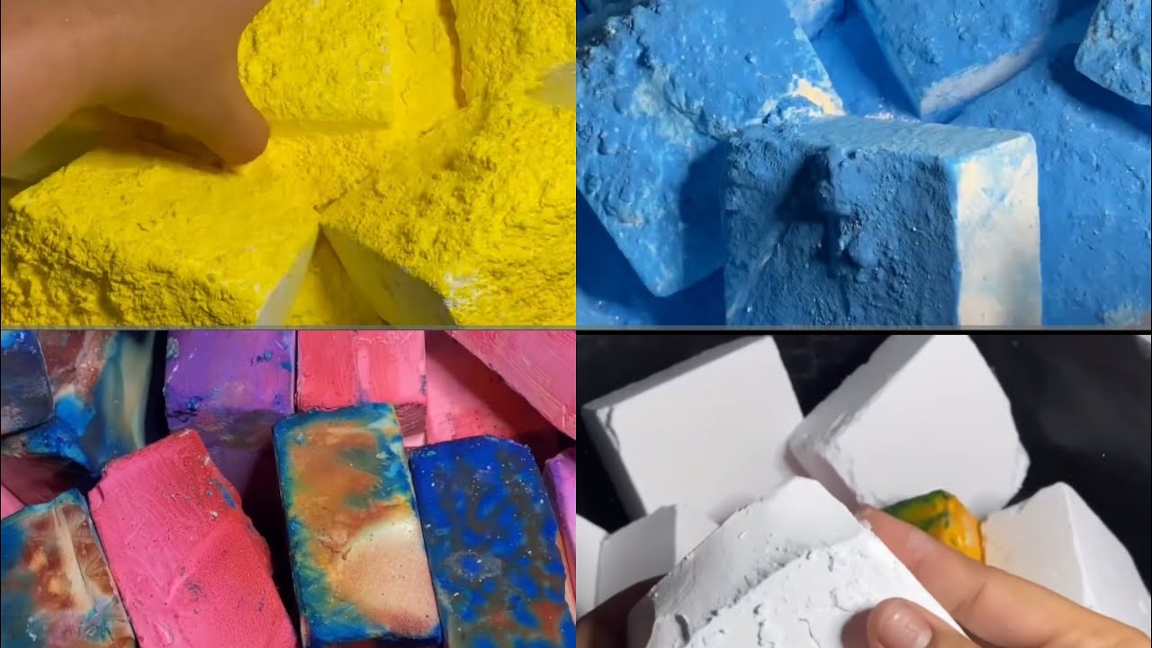 OG ADER Dusty Soft Fluffy Fresh and Dyed Gym Chalk Blocks & Pigment ...
