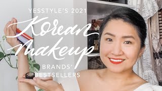 NEW YEAR, NEW MAKEUP | Unboxing and trying out YESSTYLE&#39;S 2021 Korean makeup brands&#39; bestsellers