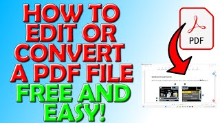 How To Edit or Convert PDF Files Easily and Free