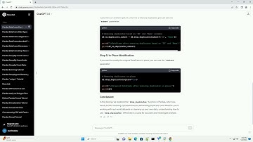 python pandas dataframe drop duplicates