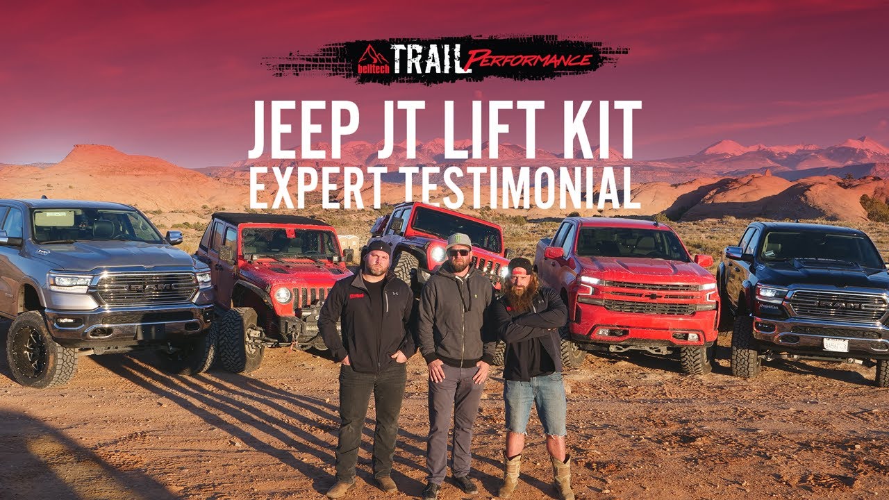 Belltech 4 Inch Jeep Gladiator JT Lift Kit Expert Reviews YouTube