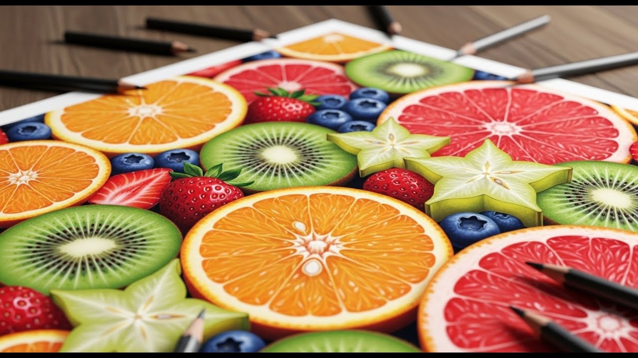 Simple Coloring Ideas | Color Pencil Drawing - YouTube