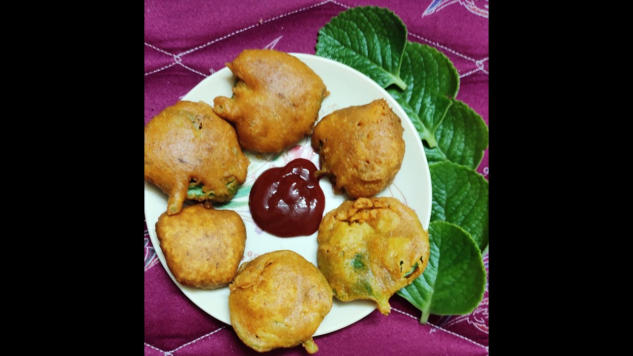 VAMAKU BAJJI,AJWAIN LEAF PAKODA,INSTANT 5 MINS RECIPE,EVENING SNACK