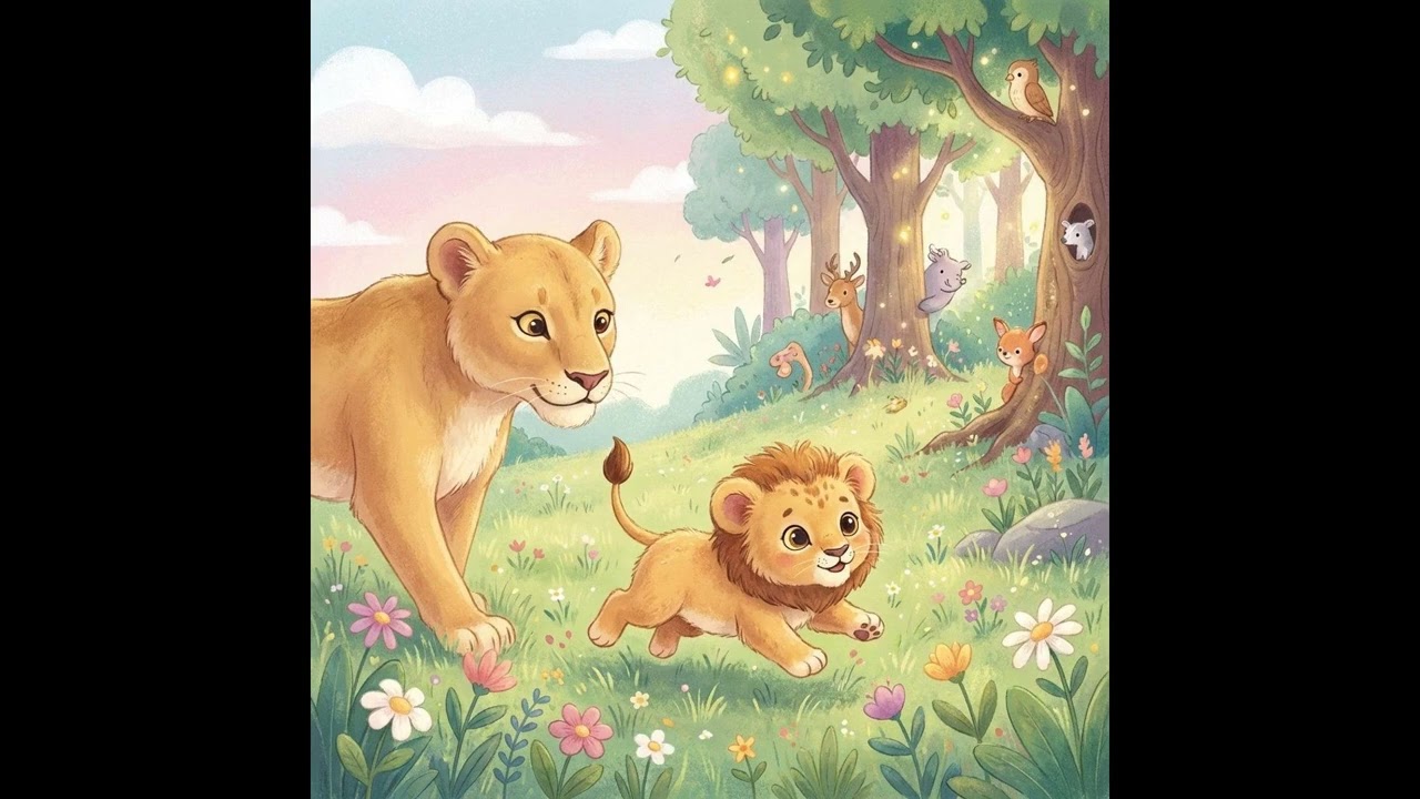 ORMANI KEŞFEDEN ASLAN MASALI - MERAKLI MASALLAR