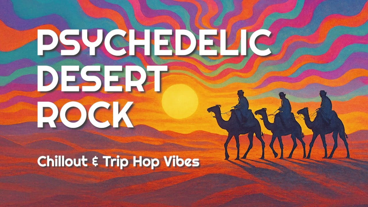 Psychedelic Desert Blues - Middle Eastern Trip Hop Grooves for Deep Focus