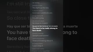 fantasmas - HUMBE (Lyrics) (English Translation)