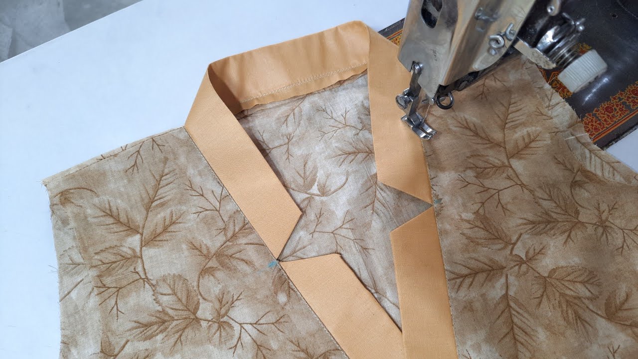 New Collar Neck Design / Latest Collar neck design / collar kurti cutting and stitching