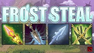 Frost Steal GLAIVES OF WISDOM + IMPETUS + FROST ARROWS | Ability Draft