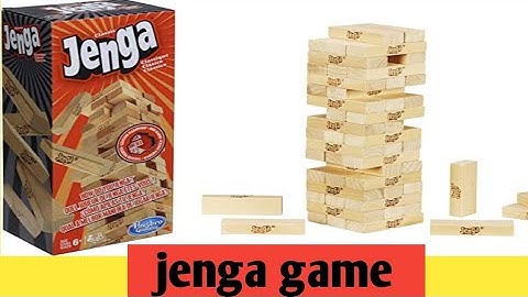 Hasbro Gaming: Jenga Classic Game.#chamelionlineexpress.