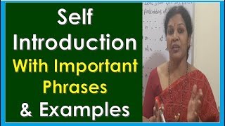 "Self Introduction Tips With Important Phrases & Examples"